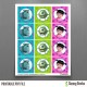 Monsters Inc. (Boo) Birthday Circle Labels